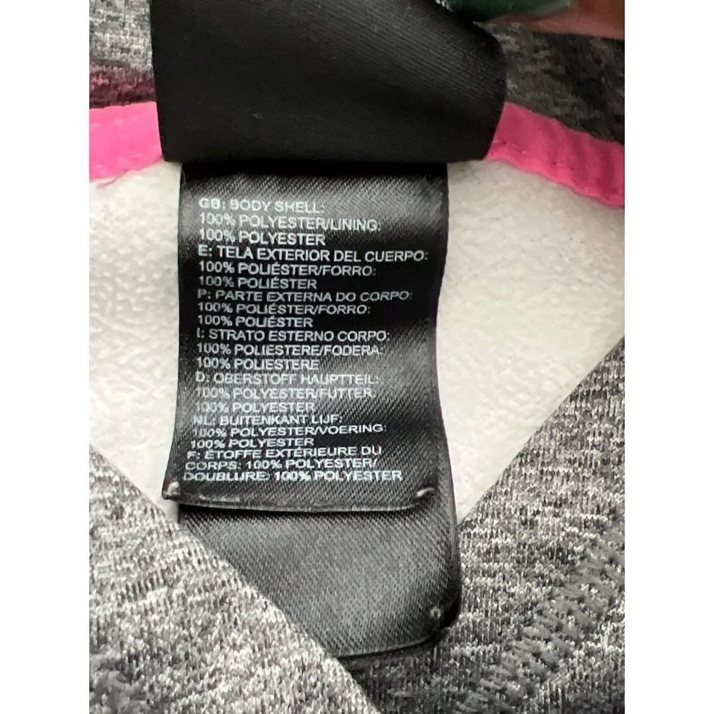 The North Face Girls Gray Hoodie Sweater Size XL